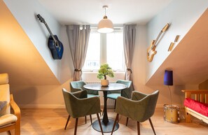 Living area in apartment 5, Mountain Ash