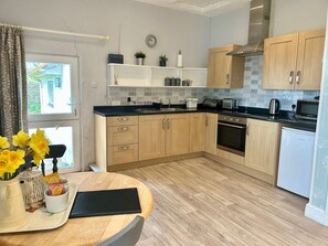 Well equipped kitchen