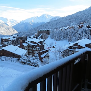 Balcony in winter