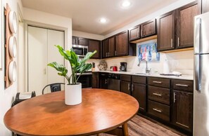 Kitchen and dining