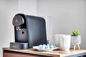Kaffe och/eller kaffebryggare