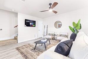Cozy Living Room with Smart TV
