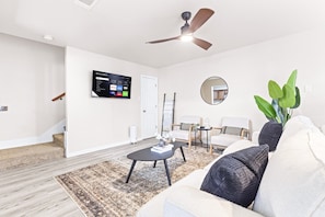 Cozy Living Room with Smart TV