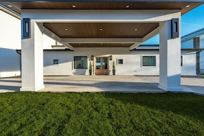 Portico and Front Door