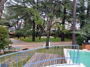 vistas desde la piscina