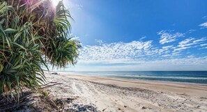 Walk just minutes to the pristine sands of Bribie Island’s beaches for a morning stroll or afternoon dip.