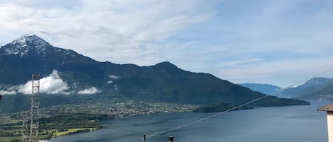Blick von der Unterkunft