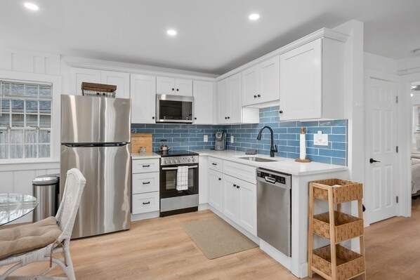Fully equipped kitchen
