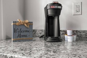 Kaffe och/eller kaffebryggare