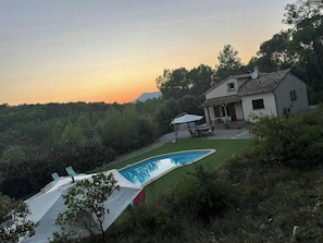 Enjoy stunning sunsets from the garden terraces!