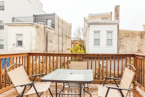 A private patio with a sitting arrangement for you and your family! #OutdoorRetreat