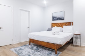 We have luxury queen-sized beds to accommodate you and your family with comfort.