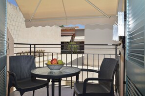Relax in style in our well-furnished balcony