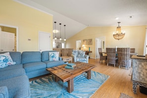 Living Area with Deck Access