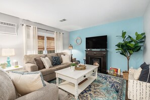 Living Room - Smart TV - Queen Pull Out Couch