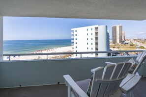 Sea Serenity at Perdido Sun Resort in Perdido Key - Western view from balcony.
