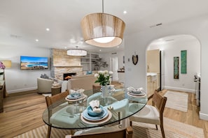 Dining Area and Living Room
