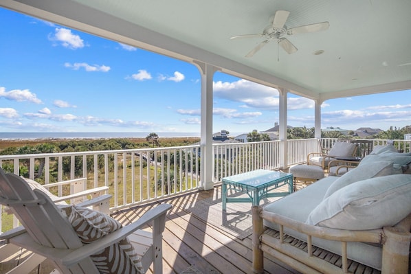 Ocean Views from Upper Deck