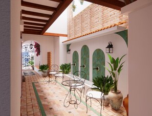 Entrada de la propiedad