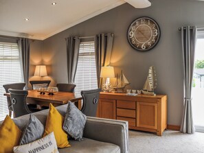Living area | Seagrass Lodge, Rhosfawr, near Pwllheli