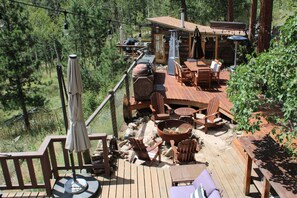 Miner's Cabin in private setting from main house.