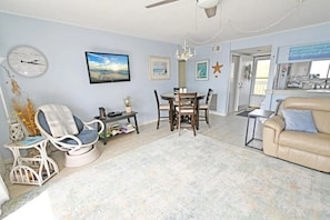 Living and dining room combined