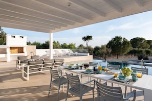 Superb Rhodes Villa | Villa Nyx & Helios | 3 Bedrooms | Private Pool | Lovely Furnished Terrace | Shaded Outdoor Dining Area | Prime Location | Pefkos | Lindos