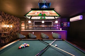 Speakeasy-style game room