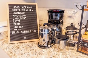 Coffee and/or coffee maker