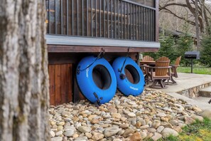 Rafts to float the river