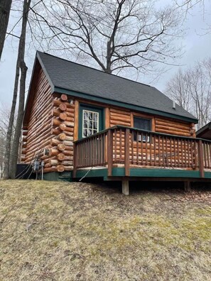 Back of Cabin & Patio