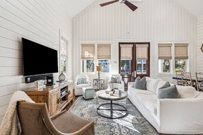 Enjoy the bright open interior