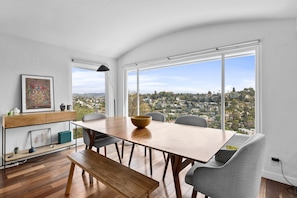 Dining area with views!