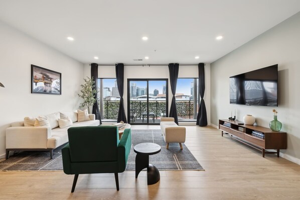 Open concept living/dining/kitchen