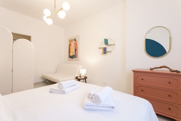 Bedroom, Living Room