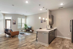 Living and dining area