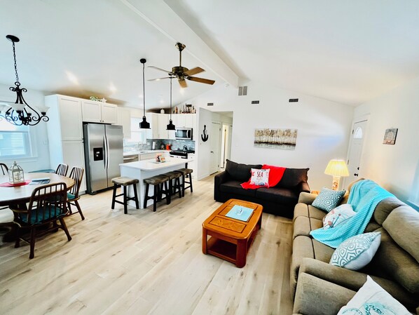 Living/Dining Kitchen area