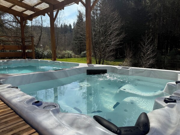 Bubbelpool utomhus