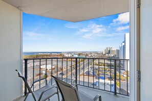 You'll love taking in that sweet, salty ocean breeze and breathtaking Views from your Private Balcony.