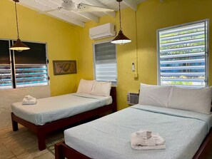 Two Double beds