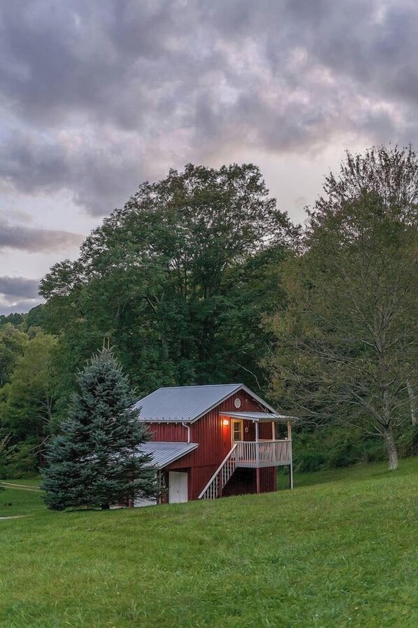 The loft at dusk