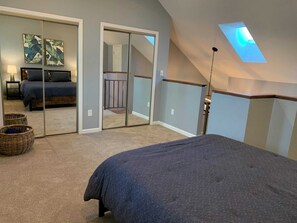 View of the master bedroom
