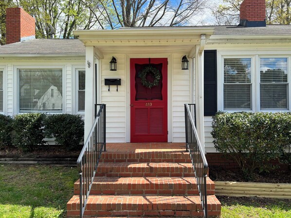 Front of the home