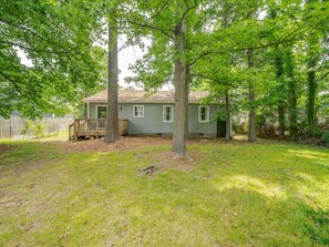 View of the back of the home
