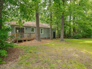 View of the back of the home.