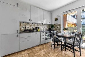 Kitchen with Dining Area | Book Now with RENTUJEMY.COM