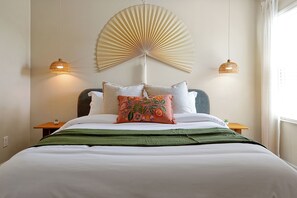 Plush beddings for the bedroom