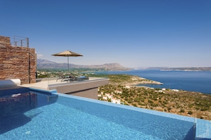 Modern Crete Villa | Villa Azure Horizon | 4 Bedrooms | Large Terrace with Private Pool | Luxury & Privacy | Parking Area | Chania