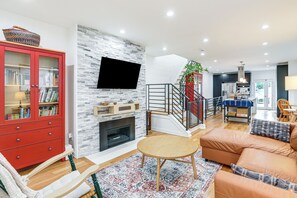 Living Room | 1st Floor | Central A/C & Heat | Free WiFi