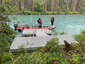 Private Dock in the slough